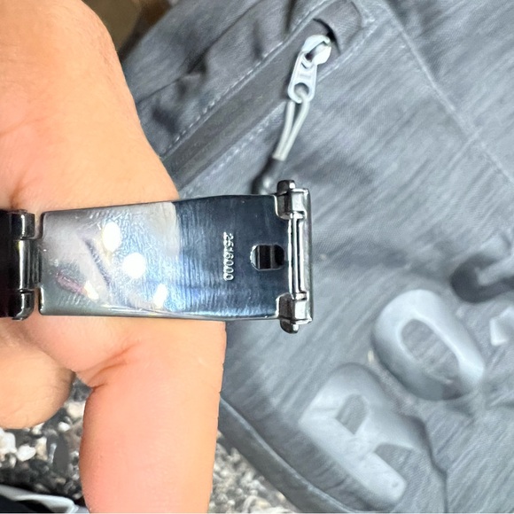 Women’s Michael Kors Black and Rose Gold Chronograph Watch - Picture 5 of 6